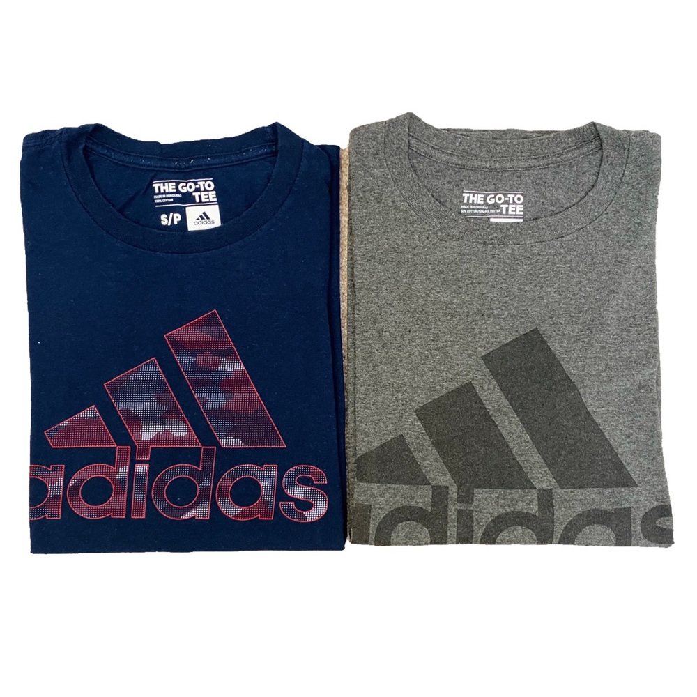 2 Adidas go-to tees short sleeve